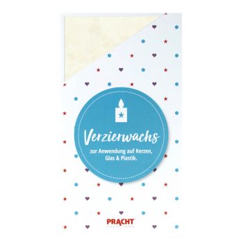 ZERA Wachsplatten flitter creme 200x100x0,5 mm 1 Stück