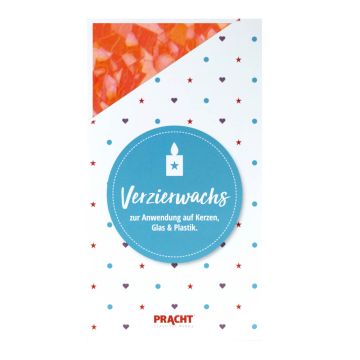 ZERA Wachsplatten flitter orange 200x100x0,5 mm 7010-035 4016490605980  