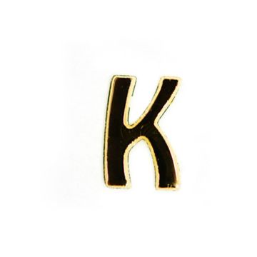 Wachsbuchstaben K goldfarben, 8 mm 3 ST - Pracht Creatives Hobby