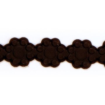 Blütenborte braun 24 cm 7020-415 4016490609728  