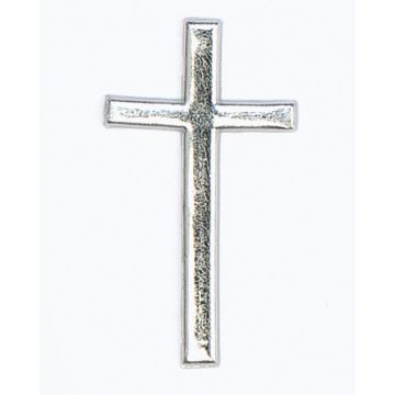 Kreuz Zera silberfb. 40x22 mm