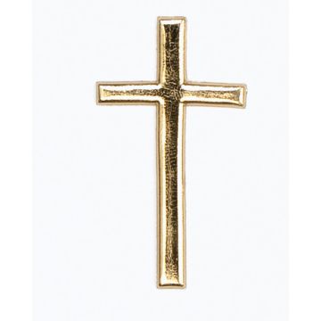 Kreuz Zera goldfb. 40x22 mm