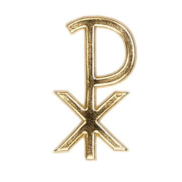 PX klein aus Zera goldfarben, 40x22 mm 1 Stück