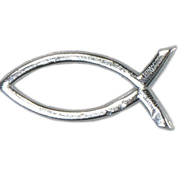 Wachsmotive Fisch silberfb. 40x18 mm 7053-01925 4016490696629  