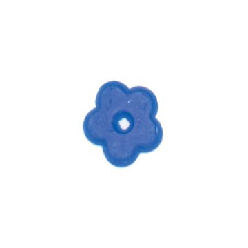 Wachsmotive Blüte blau 13 mm