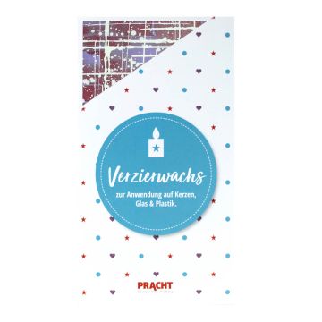 Verzierwachsplatten lila weiß 200x100x0,5 mm 7070-20165 4016490736288  