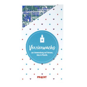 Verzierwachsplatten blau grün weiß 200x100x0,5 mm 7070-20335 4016490736349  