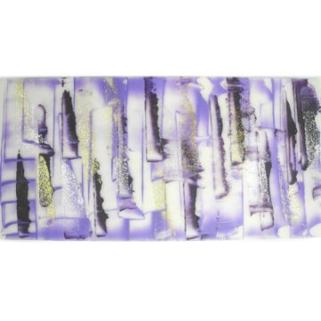 Verzierwachsplatten violet gold silber 200x100x0,5 mm 1 Stück