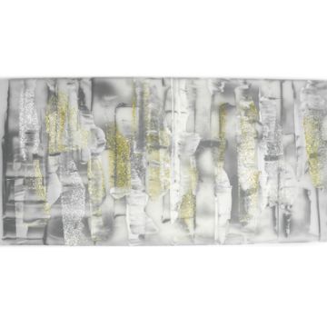 Verzierwachsplatten grau gold silber 200x100x0,5 mm 1 Stück