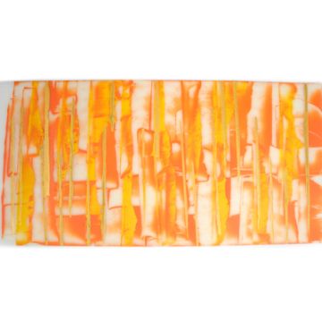Verzierwachsplatten gelb orange gold 200x100x0,5 mm 7071-20925 4016490736615  