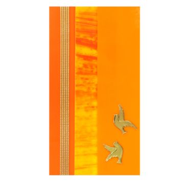 Verzierwachsplatten orange-ton gold 200x100x0,5 mm 7073-20075 4016490864516  