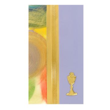 Verzierwachsplatten violet gold bunt 200x100x0,5 mm 7073-20885 4016490864646  