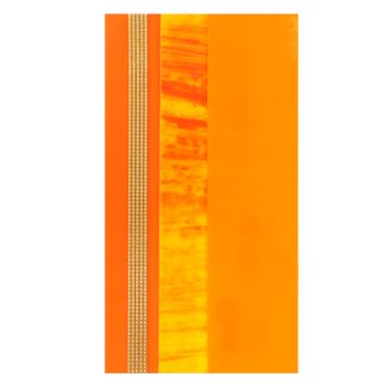 Verzierwachsplatten orange-ton gold 200x100x0,5 mm 1 Set