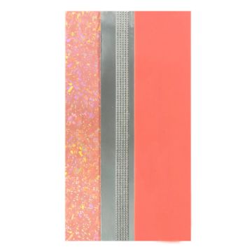 Verzierwachsplatten rosa-ton silber 200x100x0,5 mm 7074-20155 4016490829942  