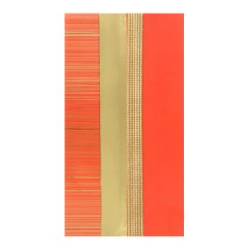 Verzierwachsplatten rot-ton gold 200x100x0,5 mm 7074-20245 4016490829973  