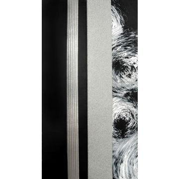 Verzierwachsplatten schwarz grau silber 200x100x0,5 mm 7074-20295 4016490829980  