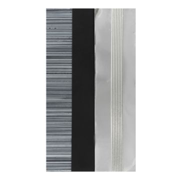 Verzierwachsplatten grau-schwarz silber 200x100x0,5 mm 7074-20725 4016490750314  