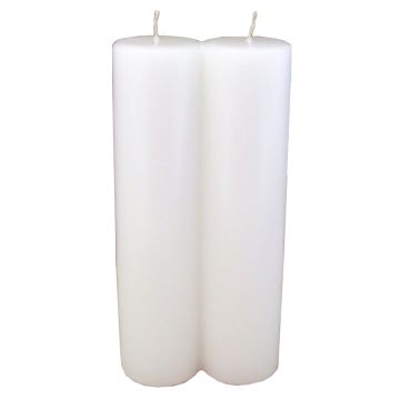 Flachkopfstumpen doppelt weiß 240/60 mm 1St 7149-311 4006899135034  