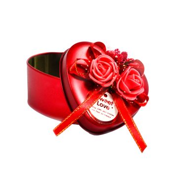 Herz Geschenkebox Hochzeit verlobung Rot 75x70x35 mm