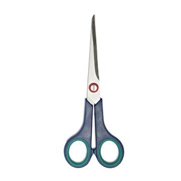 Delta Bastelschere soft-grip spitz platin 17 cm