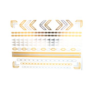 Shiny Tattoos goldfb. silberfb. 20x15 cm 5SB 7911-01051 4016490788492  