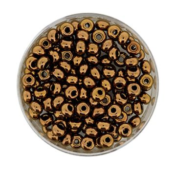 Rocailles bronze 4,5 mm
