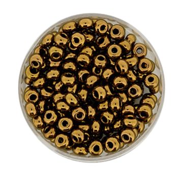 Rocailles bronze 4 mm