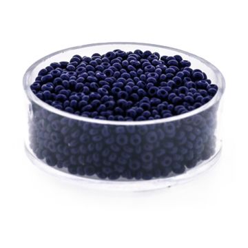 Rocailles blau satt 2,6 mm