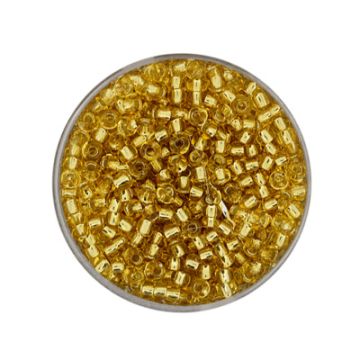 Rocailles goldfb. Silbereinzug 3,1 mm 9244-084 4016490084884  