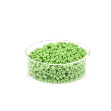 Rocailles lindgrün satt 2,6 mm