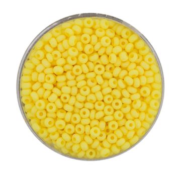 Rocailles soft gelb 2,6 mm