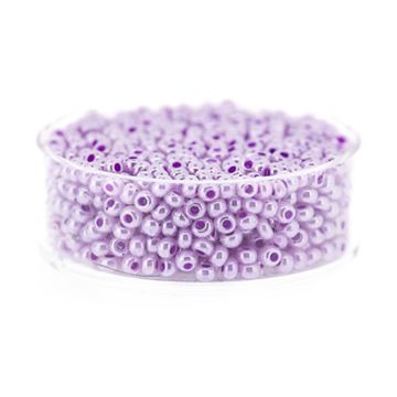 Rocailles wachs-lila 2,6 mm