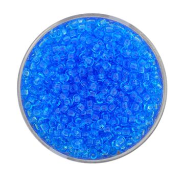 Rocailles aqua transparent 2,6 mm