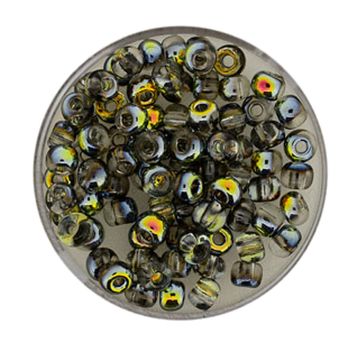 Rocailles silberfb.-kristall AB 4,5 mm