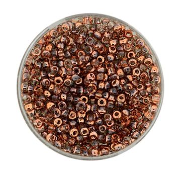 Rocailles kupfer-kristall 2,6 mm
