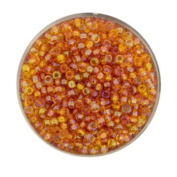 Rocailles Rainbow topas 2,6 mm