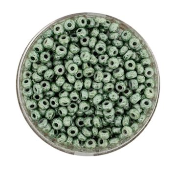Rocailles marmor grün 3,5 mm