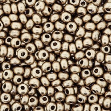 Rocailles goldfb. matt metallic 2,6 mm 9437 4016490014799  