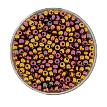 Rocailles Mix matt metallic 2,6 mm