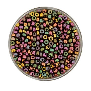 Rocailles Mix matt metallic 2,6 mm