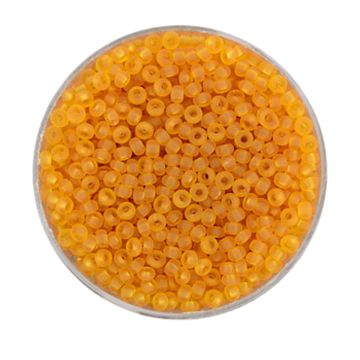 Rocailles maisgelb matt 2,6 mm