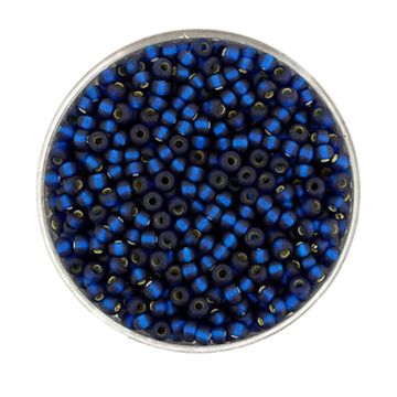 Rocailles montan matt silbereinzug 2,6 mm