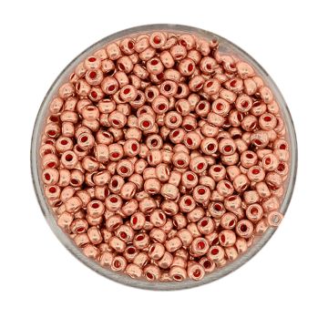 Metallicrocailles kupferfb. 2,6 mm