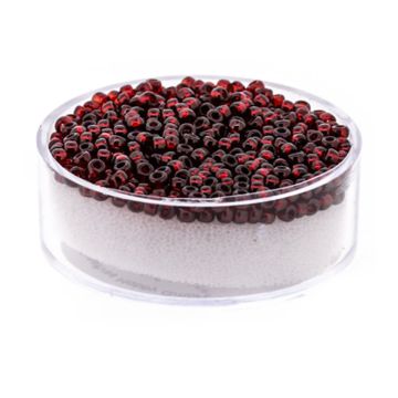 Jap. Miyukirocailles transp.luster wine red 2,2 mm 6 gr