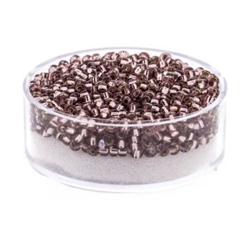 Japanische Miyuki Rocailles silverlined light amethyst 2,2 mm 12 gr