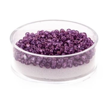 Jap. Miyukirocailles transp.luster violett 2,2 mm 6 gr