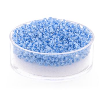 Japanische Miyuki Rocailles col.inside aqua 2,2 mm 12 gr