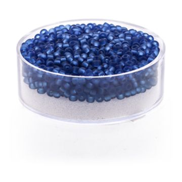Jap. Miyukirocailles transp.matt capri blue 2,2 mm