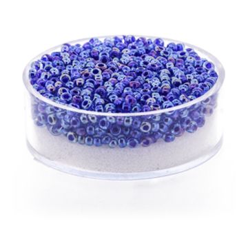 Jap. Miyukirocailles col.inside light blue-dark blu 2,2 mm 12 gr