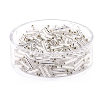 Jap. Miyukistifte silverlined crystal 6 mm 10 gr